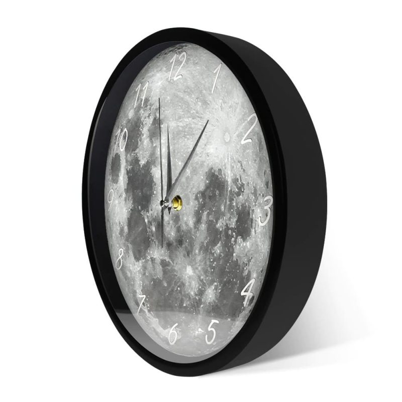 horloge decorative lune
